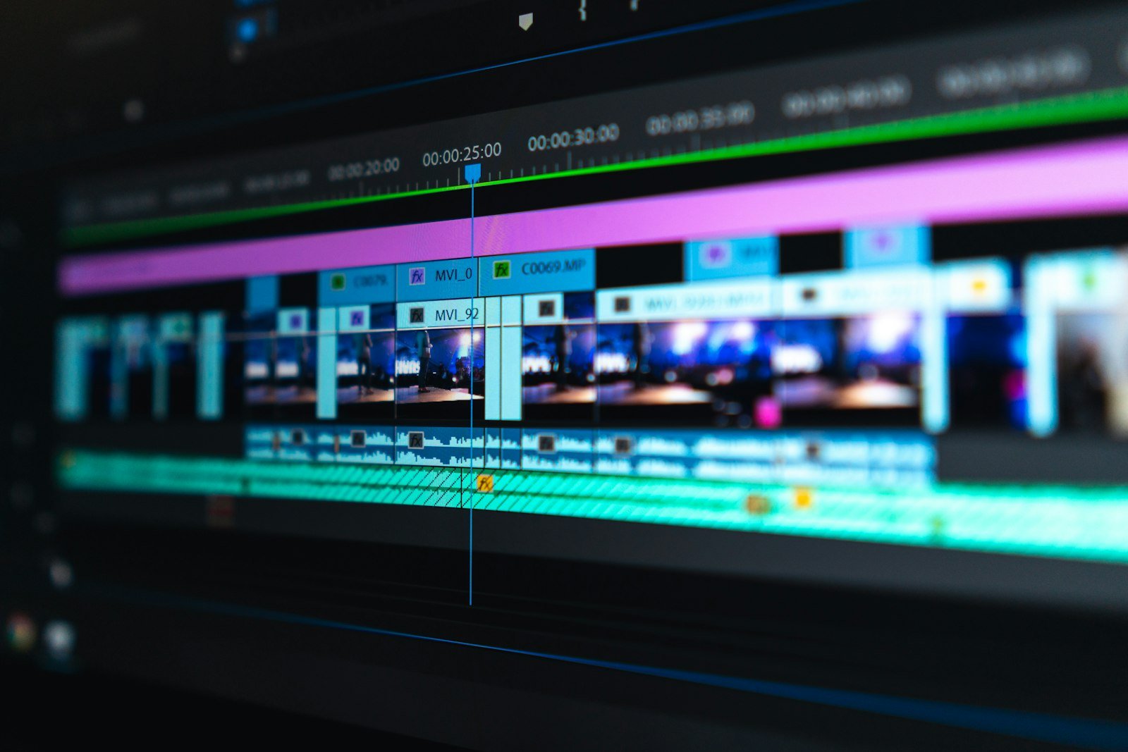 Postproduktion und Videoschnitt