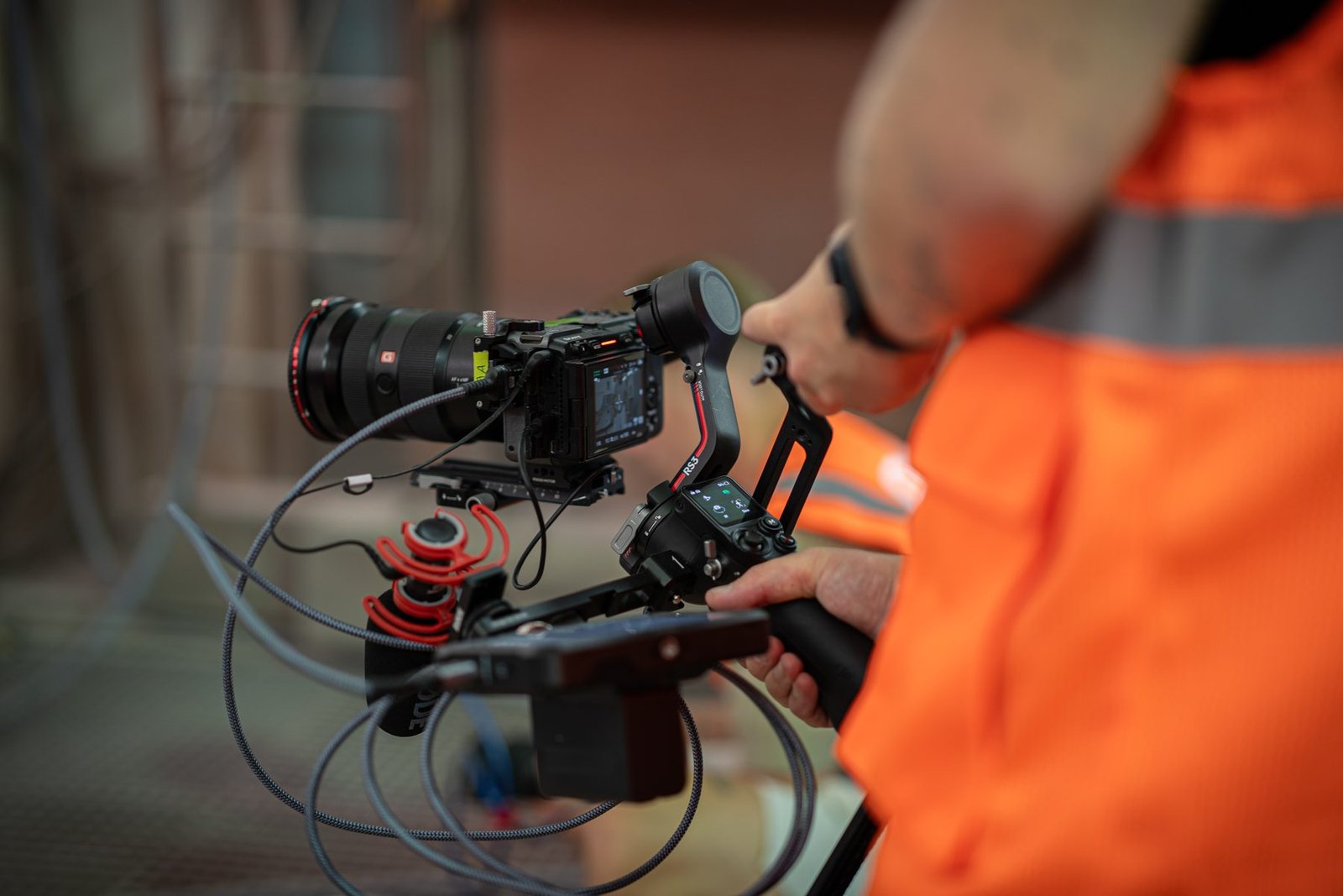 Sony FX3 mit Gimbal – Kameratechnik von leomake