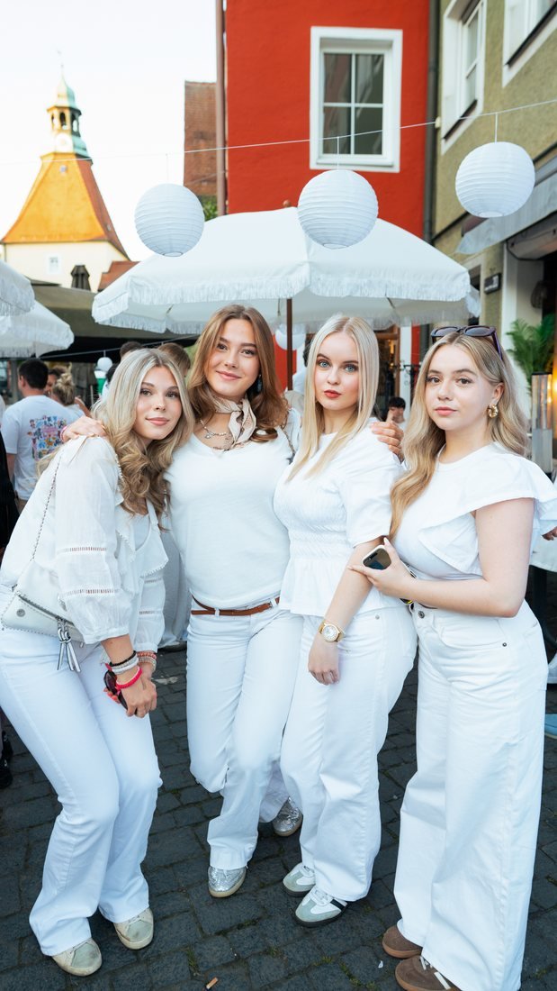 Gäste beim Sommerfest