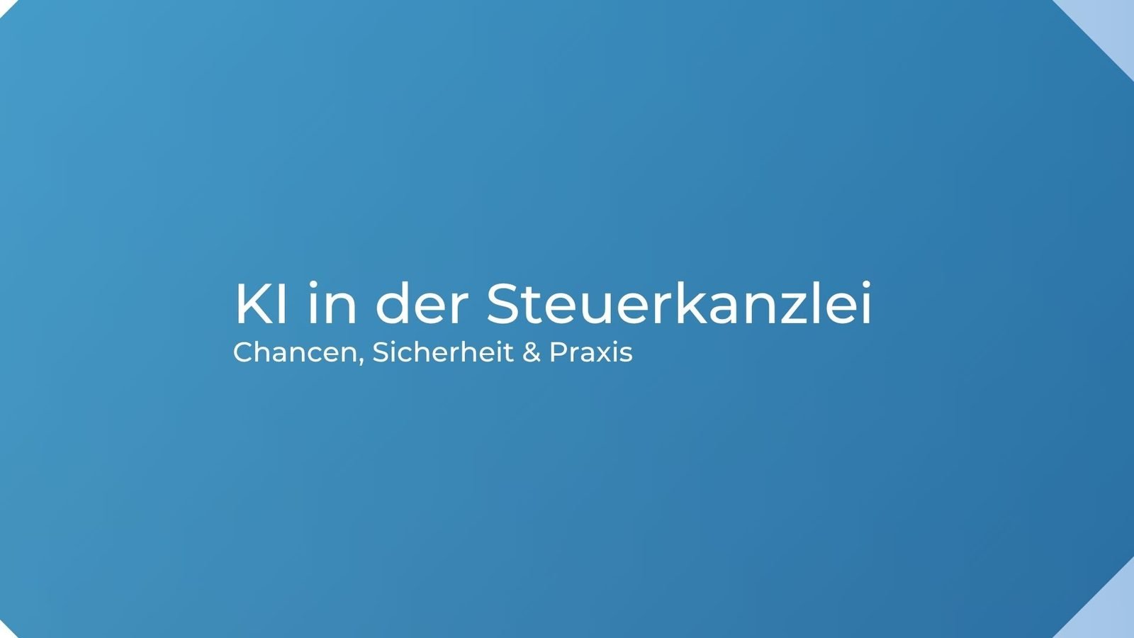 Steuerberatung Hartl – KI-Workshop