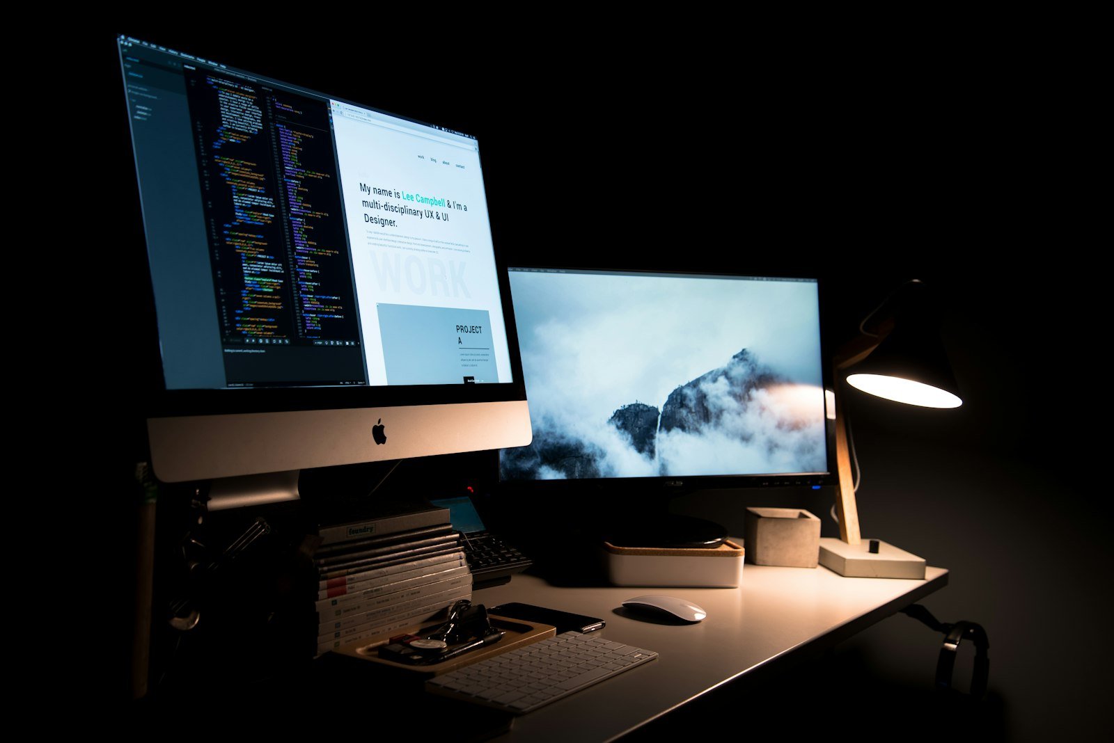 Webdesign am Arbeitsplatz